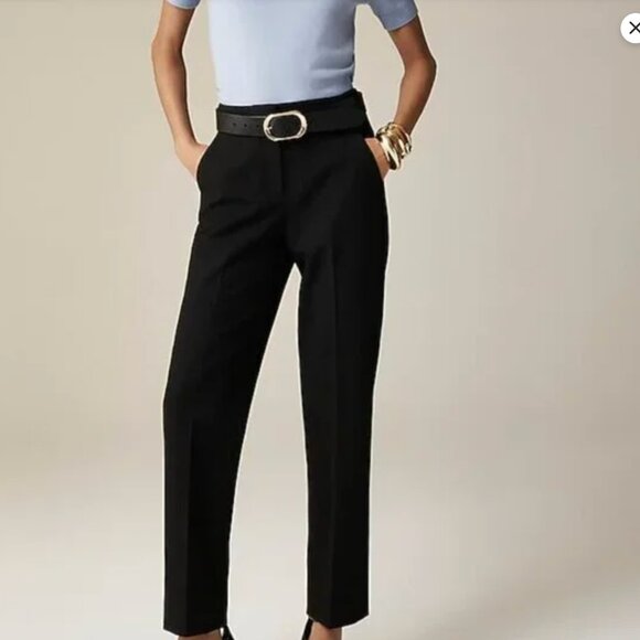 J. Crew Pants - NEW J. Crew Women's Kate Pants Cotton Stretch Black Size 14